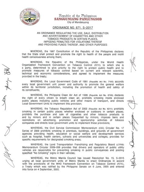 ordinance no. 730 s-2019|5 Mandaluyong ORD NO. 671 S 2017 .